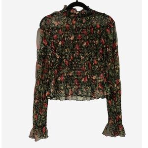 FREE PEOPLE Hello There Smocked Top